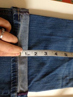 the best way to hem jeans
