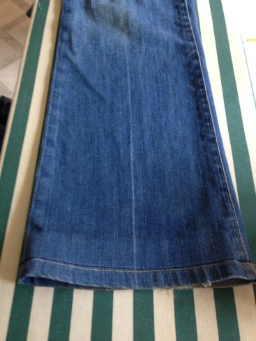 The best way to hem jeans