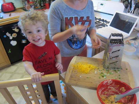 Salmon Cheddar Grills -- A Quick & Healthy Snack