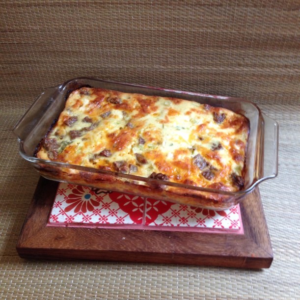 Crustless Breakfast Sausage Quiche | Alaska Knit Nat