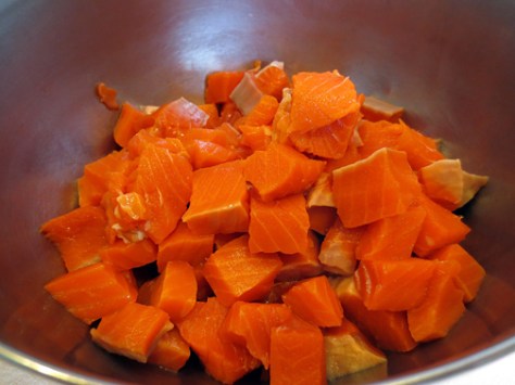 Wild Alaska Salmon Poke | Alaska Knit Nat