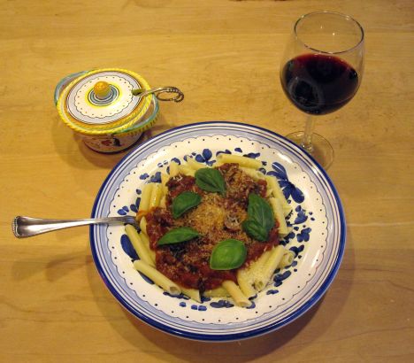 Wild Mushroom Mariana Sauce | A recipe from Alaska Knit Nat