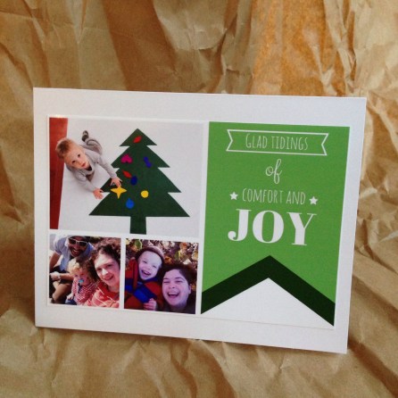 DIY Photo Christmas Card | A DIY Holiday Guide from Alaska Knit Nat