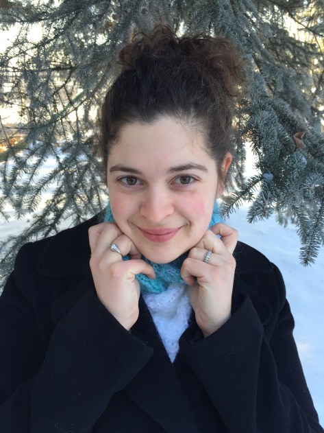 Fuzzy Ombre Scarflet | A Free Pattern from Alaska Knit Nat