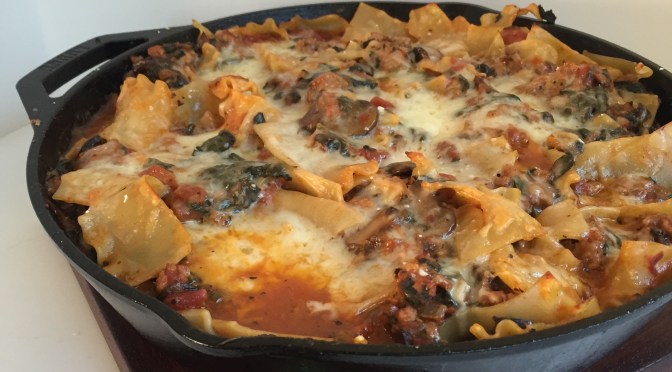 Lazy Lasagna | A delicious and simple recipe from Alaskaknitnat.com