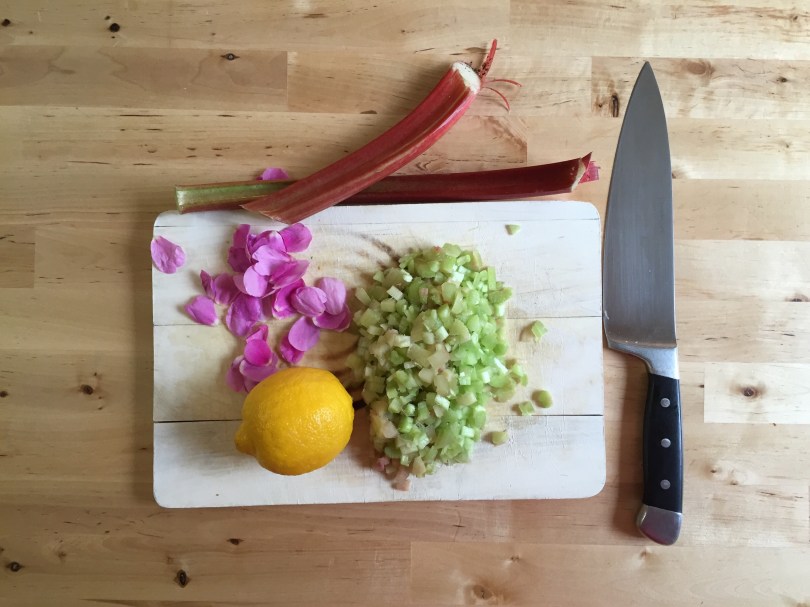 Harvesting Anchorage: Wild Rose and Rhubarb Cookies | A recipe from Alaskaknitnat.com