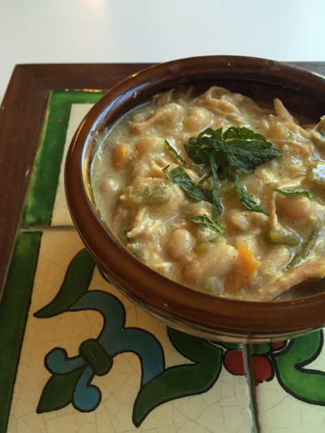 White Chili | A simple weeknight dish from Alaskaknitnat.com