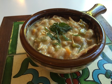 White Chili | A simple weeknight dish from Alaskaknitnat.com