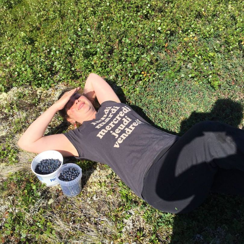 Harvesting Anchorage: Mama's Blueberry Jam | A recipe from alaskaknitnat.com