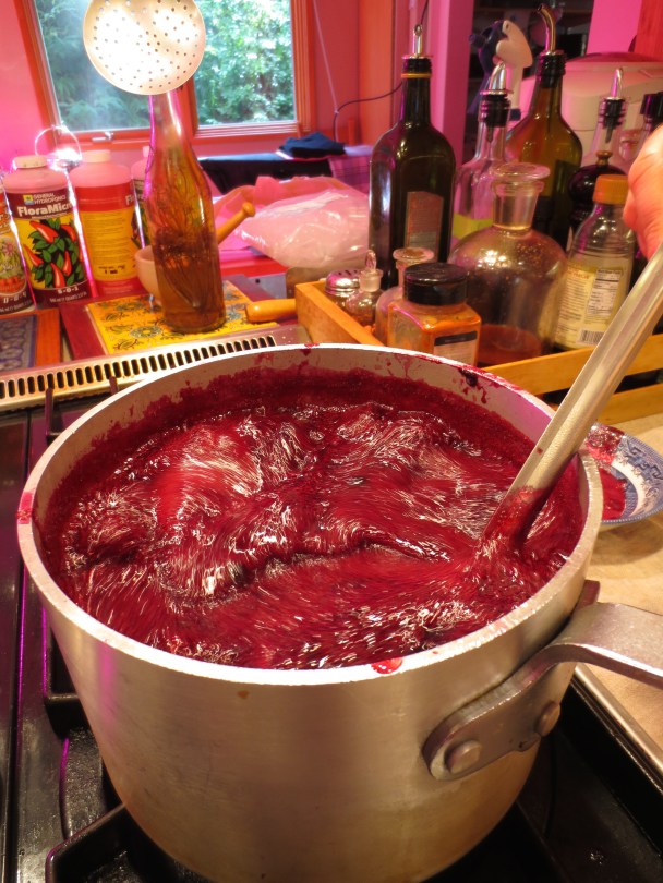 Harvesting Anchorage: Mama's Blueberry Jam | A recipe from alaskaknitnat.com