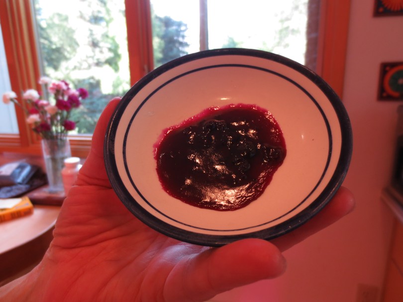 Harvesting Anchorage: Mama's Blueberry Jam | A recipe from alaskaknitnat.com