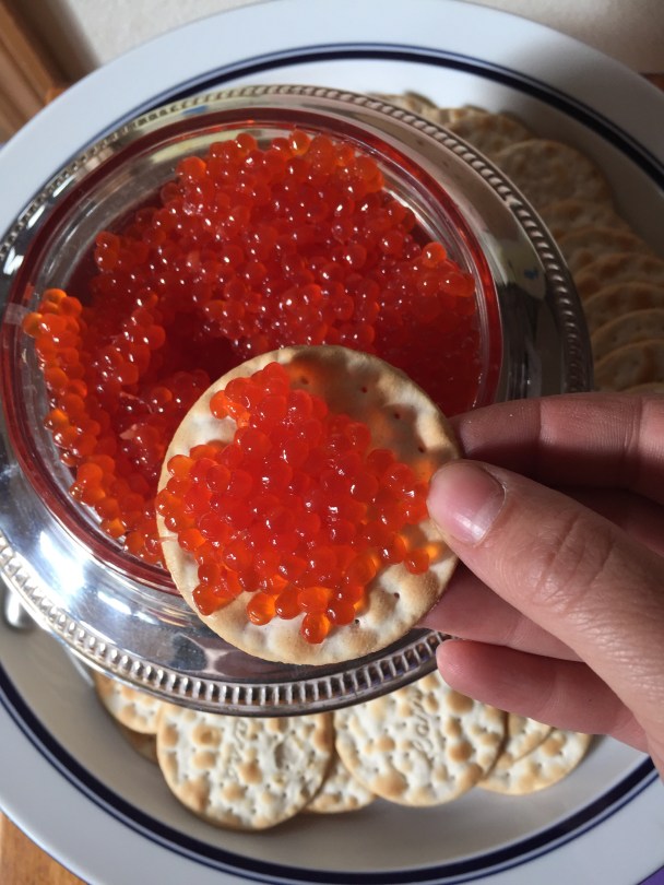 Harvesting Alaska: Smoked salmon roe | a simple recipe from Alaskaknitnat.com