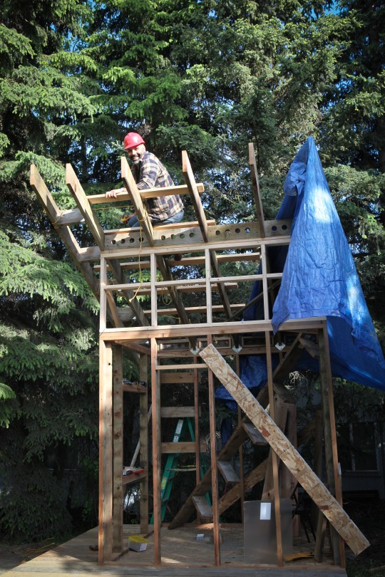 Tiny Anchorage Living: a backyard dream house