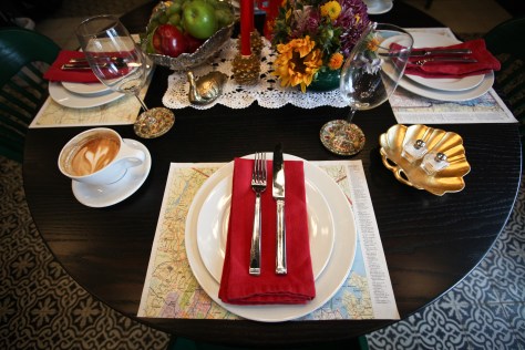 How to host a Wes Anderson-inspired dinner party | Halloween for grown-ups. See more photos at alaskaknitnat.com