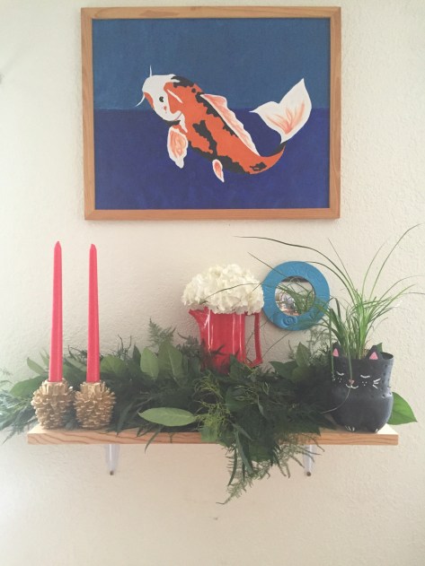 DIY fresh garland | Follow this simple tutorial so you can decorate your home with fresh greens all year long. Alaskaknitnat.com