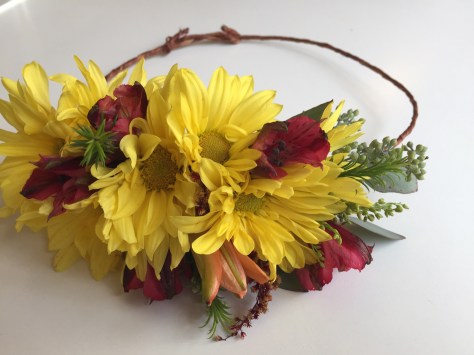 DIY Fairy Flower Crown | A video tutorial from alaskaknitnat.com