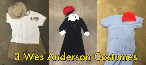 DIY Wes Anderson Halloween Costumes | Simple outfits put together at the thrift store; presented by alaskaknitnat.com