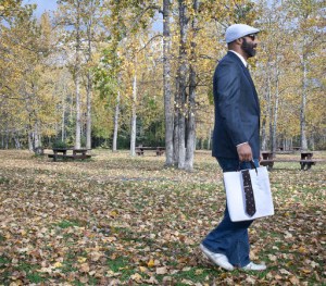 Dress shirt tote bag