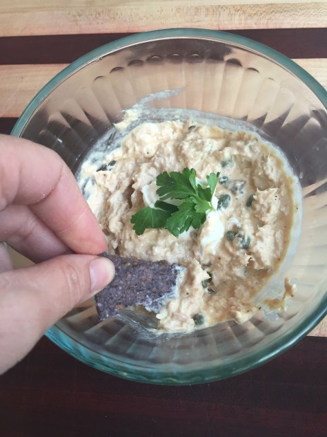 Smoky tuna dip | A healthy snack from Alaskaknitnat.com