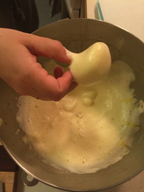 Moña's fried cauliflower | florets coated in a delicate egg batter, pan fried and tossed in a tomato sauce. It's the perfect side dish for any Mexican meal. Recipe from Alaskaknitnat.com