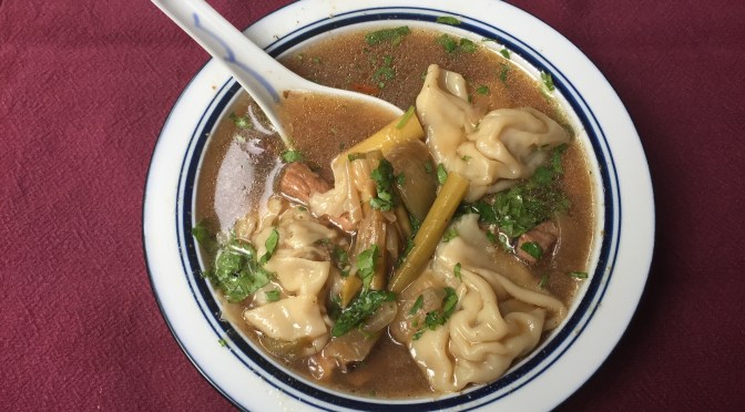 Thai hot pot soup with shrimp & pork dumplings