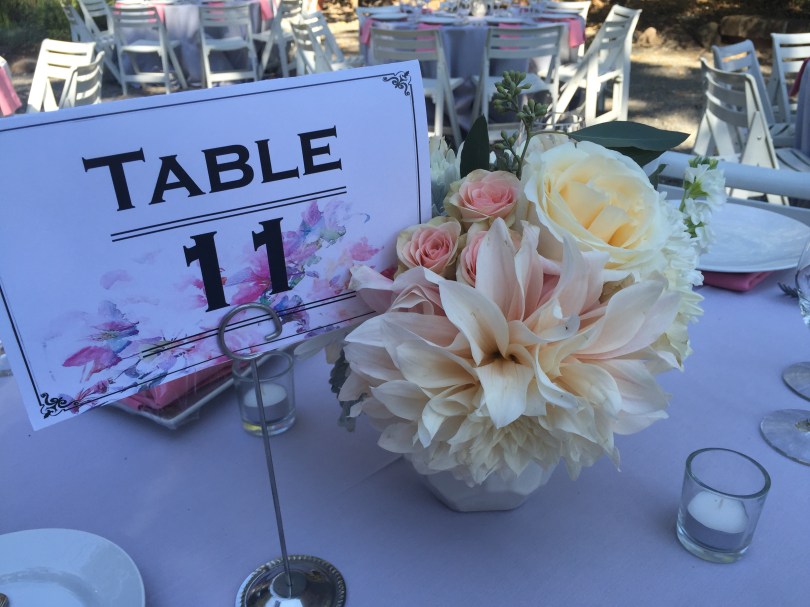 Marin Wedding - blush, ivory, white, cream and peach hues. Roses, mums and the cafe au lait dahlia. Absolute perfection | floral design by Natasha Price of Alaskaknitnat.com and Evan Facloner of Paper Peony