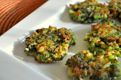 Baked broccoli fritters - the best way to use frozen broccoli | recipe from Alaskaknitnat.com