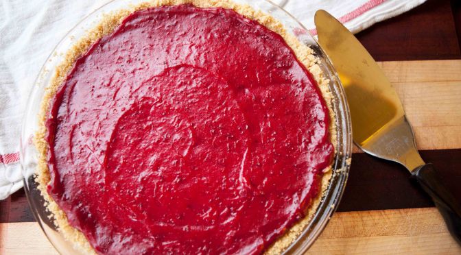 Lowbush Cranberry Tart