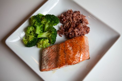 Crispy Skin Salmon | a simple method for cooking wild Alaska salmon from Alaskaknitnat.com