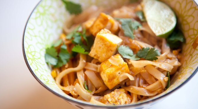 Delicious Homemade Pad Thai