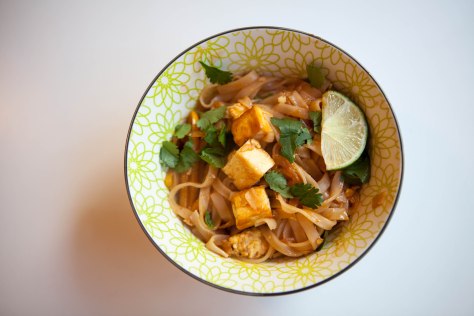 Delicious and easy homemade Pad Thai | a recipe from Alaskaknitnat.com