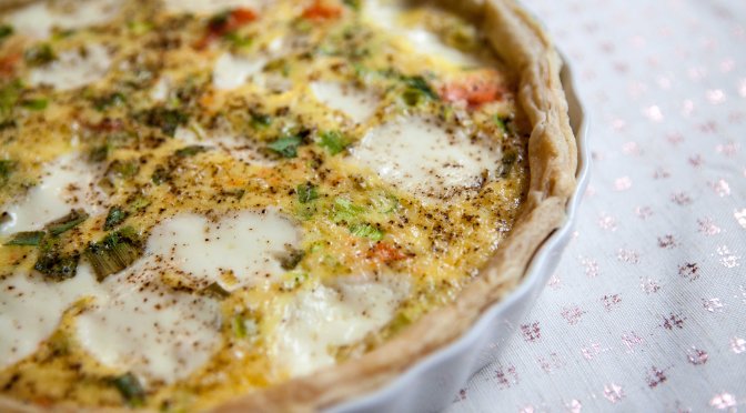 Salmon Quiche