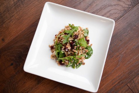 Farro and Arugula Salad with Feta and Cranberries