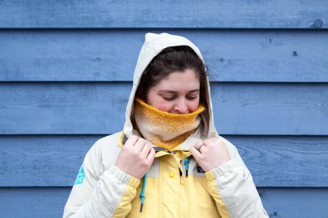 Sunny Side Up Cowl - A Free Pattern from Alaskaknitnat.com