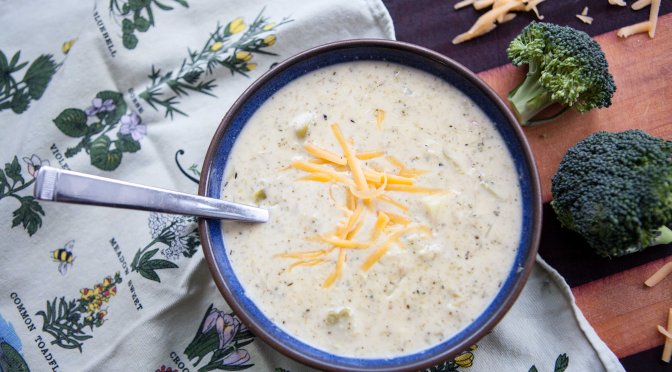 Creamy Broccoli Cheddar Soup